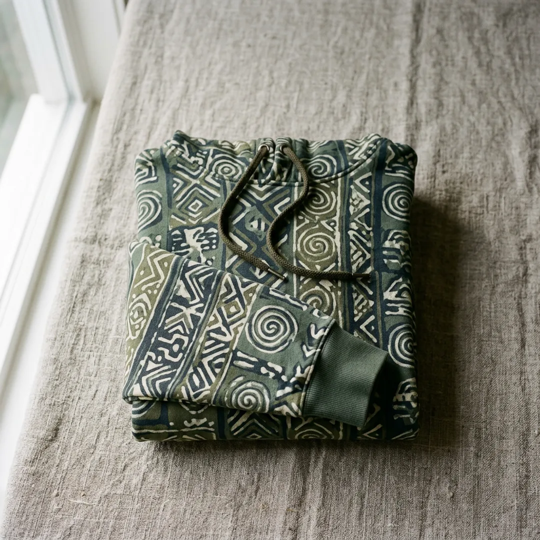 Heritage Print Hoodie